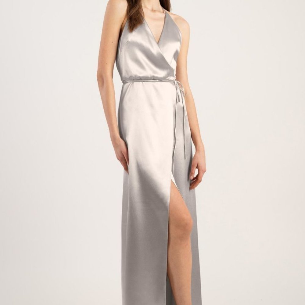 Jenny Yoo Lana Latte Dress Size 8